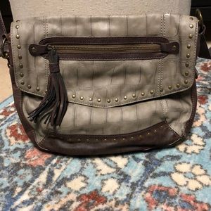 Leather crossbody